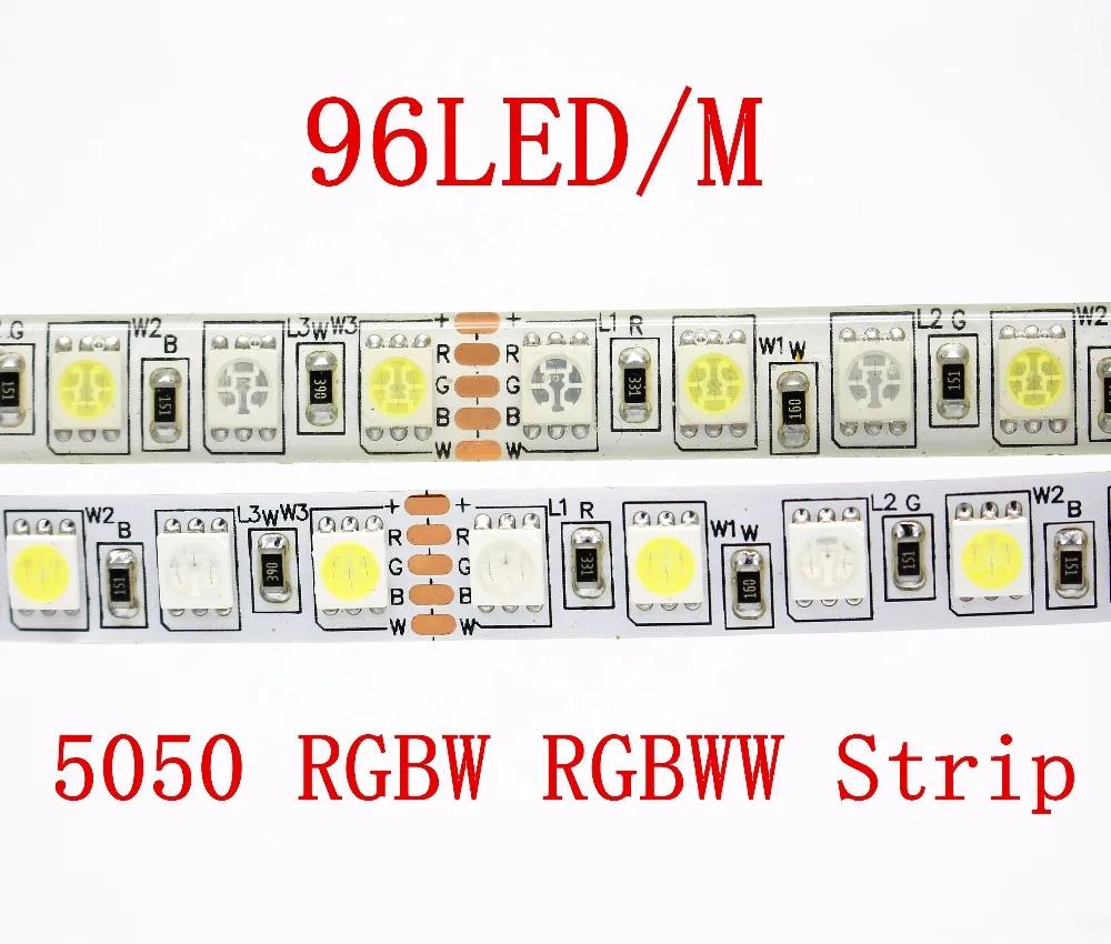 480LED Ʈ   , ǳ , RGB +  Ǵ RGB +  , 5050 SMD RGBW RGBWW, 5M, 96LED/m